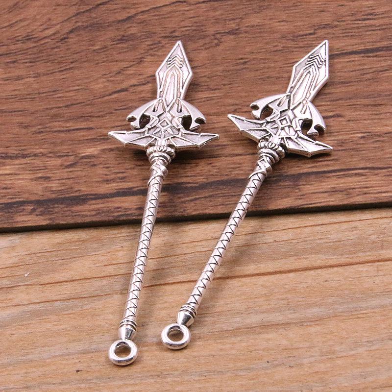 15 DIY Подвесок-Оружия из Сплава: Мечи, Ножи, Пистолеты, Луки и многое другое