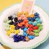 10pcs Ceramic Fish-shaped Bead Fresh Color Jewelry Making Material  Student