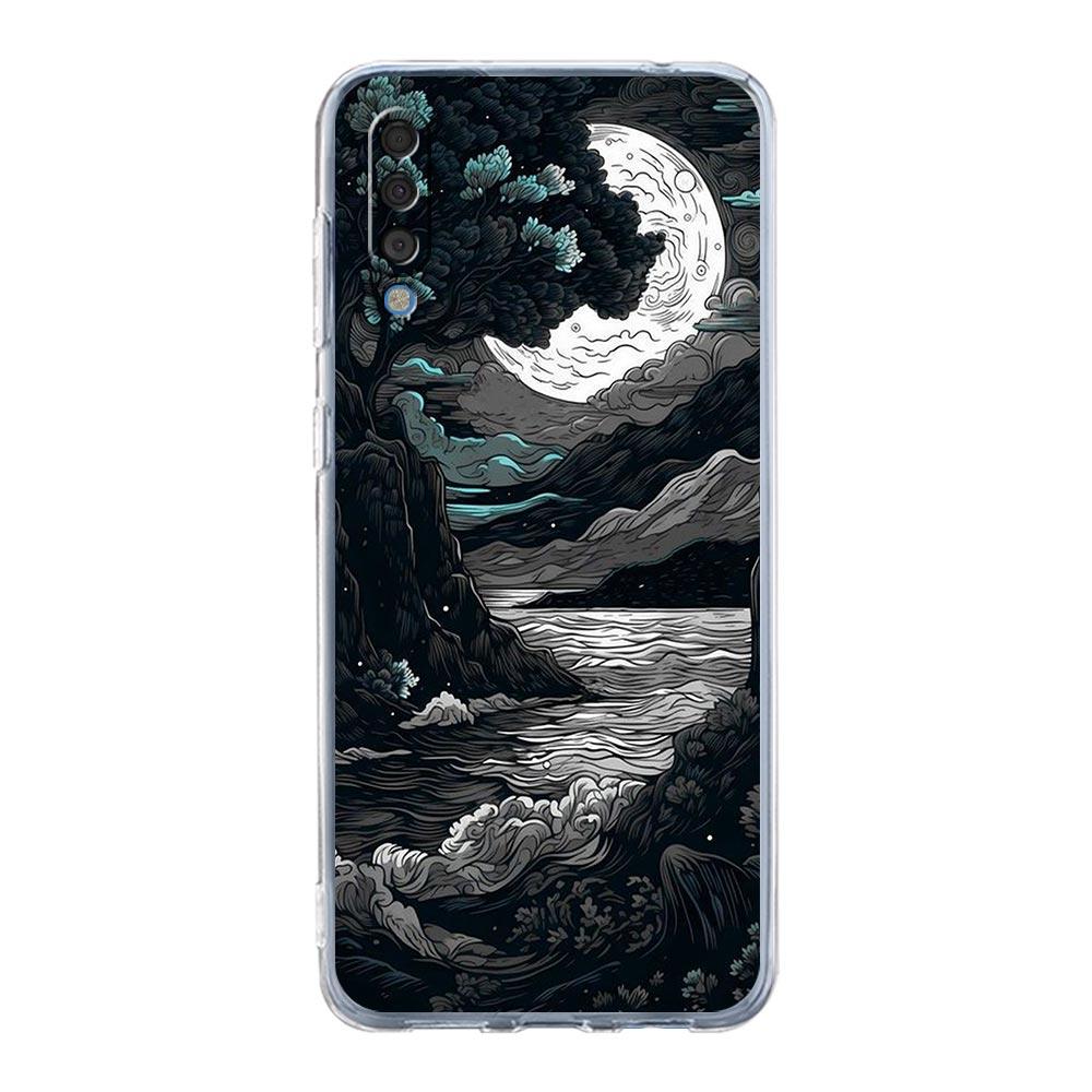 Чехол для телефона Samsung A26 A36 A56 A54 A52 A50 A70 A40 A20S A20E A12 A14 A16 A22 A24 A42 A34 A32 5G A04s A06 Обложка Искусство Пейзаж