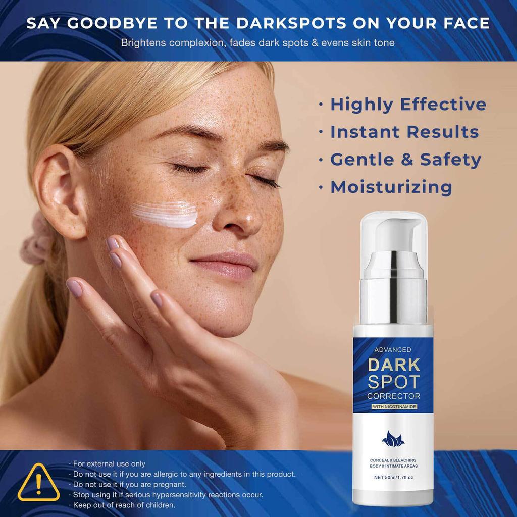 Dark Hyperpigmentation Remover For Face, Dark Hyperpigmentation Serum,Age,Brown,Acne ,Melasma Brown Dosing With Niacinamide For Women And Men 50ml