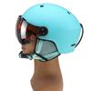 Ветрозащитный уличный лыжный шлем цельнолитой лыжный шлем сноуборд скейтборд спортивный шлем линза козырек очки