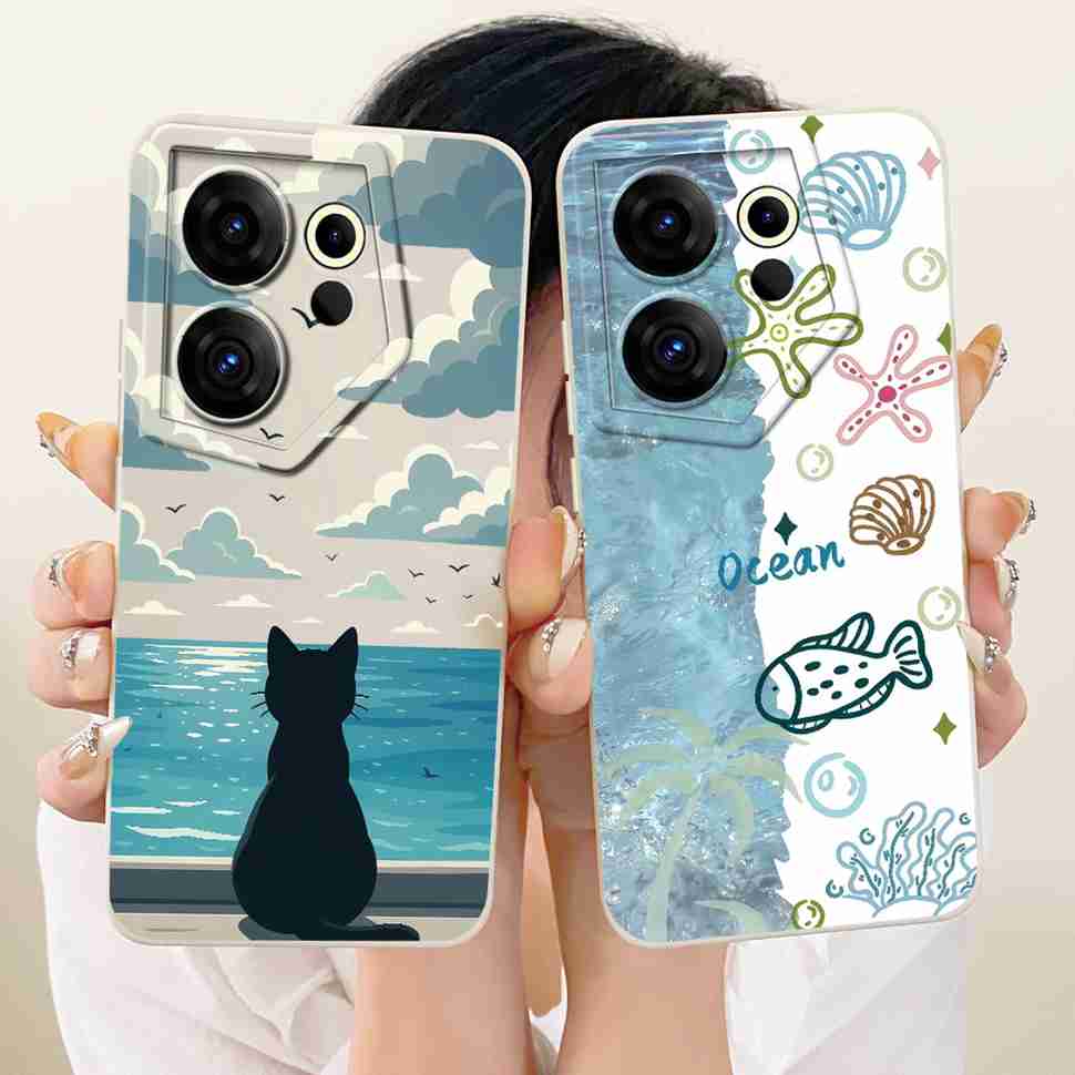 Simple Design Cartoon For Tecno Camon 20 Premier 5G Case Silicone Back Cover For Camon 20Premier 5G CK9n Phone Cases Bumper