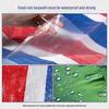 Weis Heavy-Duty Outdoor Striped Waterproof Tarp