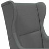 Armchair Dark Grey Fabric