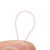 1/10/20Pcs Lifelike Lead Overturned Fishing Hooks Fishing Tackle Lure Bait Red Worm