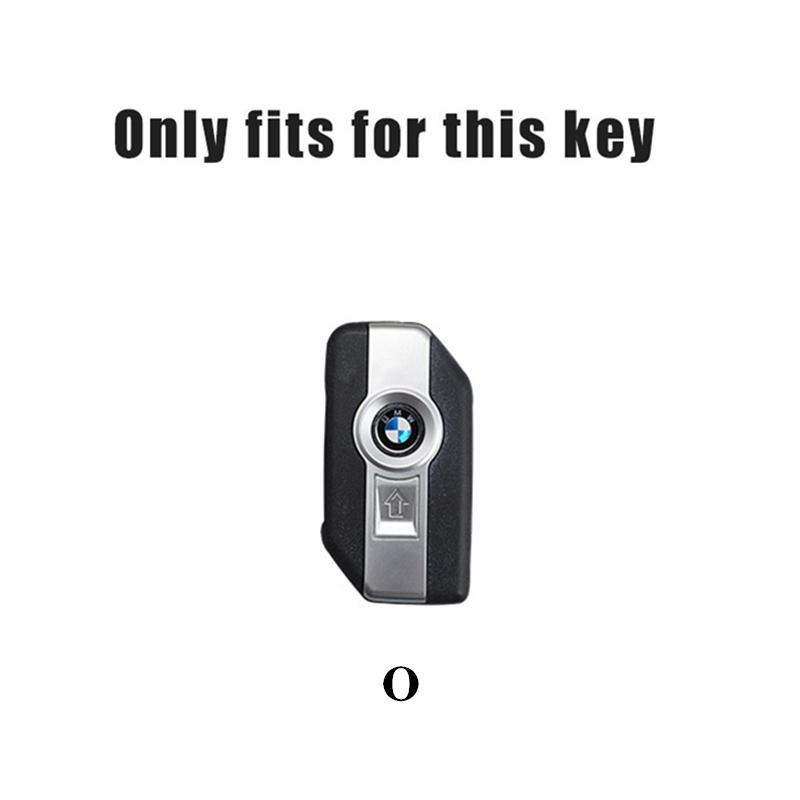 SQLI6 Zinc Alloy Leather Car Motorcycle Key Case Cover Shell Holder For BMW R1200GS R1250GS R1200RT F850 750GS 400GT 750GT Accessories