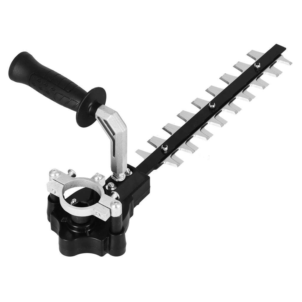 Триммер для живой изгороди с двумя лезвиями, садовая ручная электрическая машина для обрезки живой изгороди для угловой шлифовальной машины M14 M10