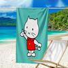 Ultra-Soft Beach Towel with Musti Theme,Ideal for Pool - Camping, Diving - Perfect Travel Essential, Vibrant Beach Towel.