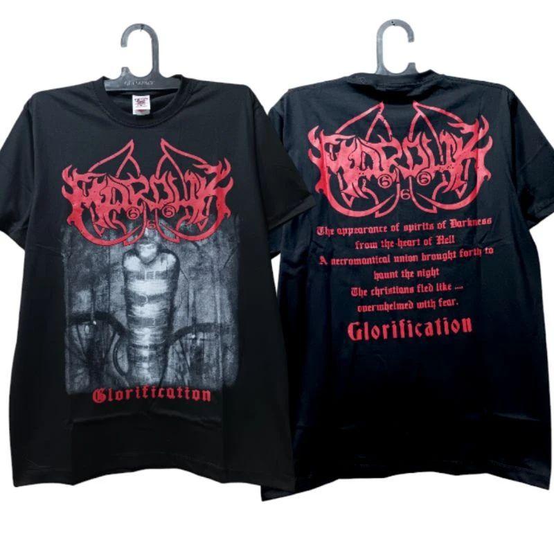 Готические Punk Rock Топы GORGORTH Black Metal Футболка Хлопок Короткий Рукав Принт Повседневная Свободная Уличная Одежда Винтажные Футболки Унисекс