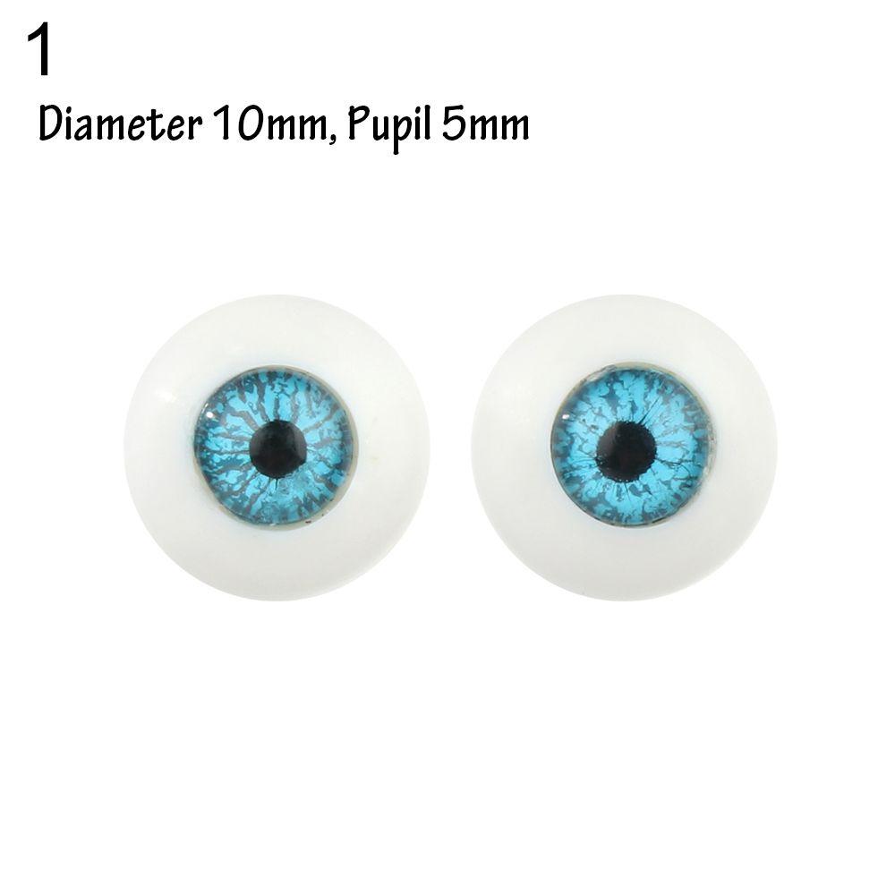Аксессуары для кукольных глаз с ресницами, имитация кукольных глаз своими руками, активные вращающиеся глазные яблоки для куклы