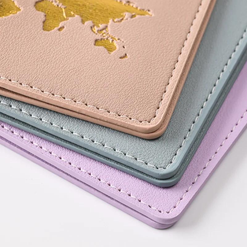 Обложка для паспорта унисекс, держатель для карт из искусственной кожи, чехол для паспорта, необходимые вещи для путешествий для женщин, мужчин, семейного отдыха