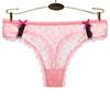 Женские стринги, сексуальные стринги с цветочным принтом, Т-образная спинка, бесшовное нижнее белье, кружевное нижнее белье, мягкие трусики, трусы, нижнее белье, 6 шт./лот