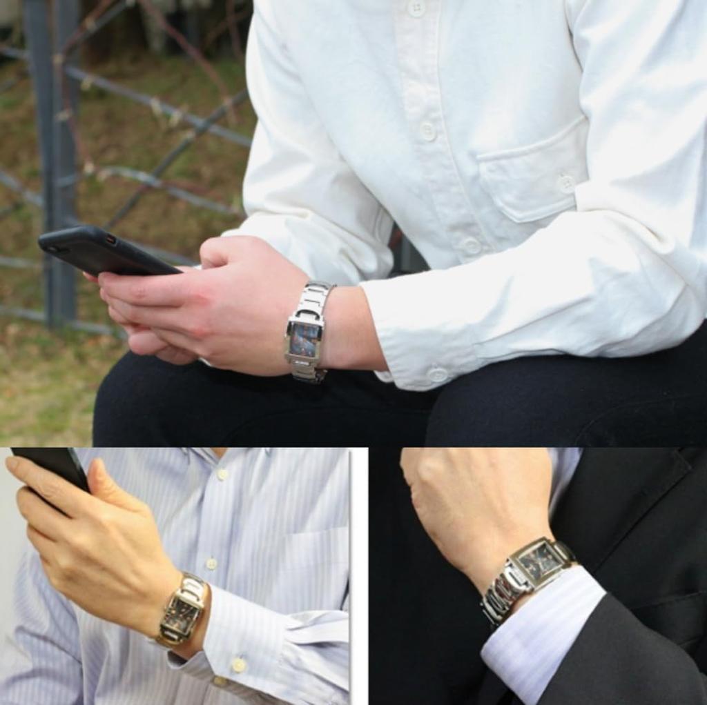 Часы FOREVER с циферблатом из хрусталя и простым инструментом для регулировки ремня, мужские FG-1205-5PG (Черный/PG)