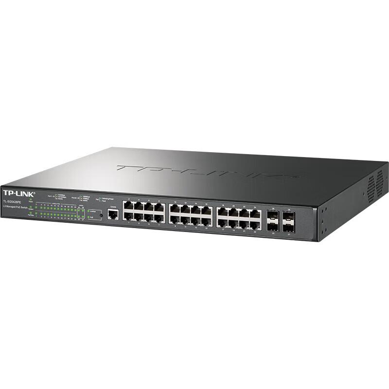 TP-LINK TL-SG5428PE 24-Port Gigabit PoE+ Managed Switch