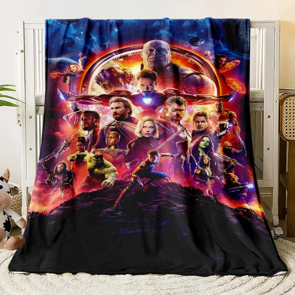 anime Flannel thin Blanket Bedroom Living Room sofa blankets Student Nap Office Nap Camping Trip Girlfriend Giftizable