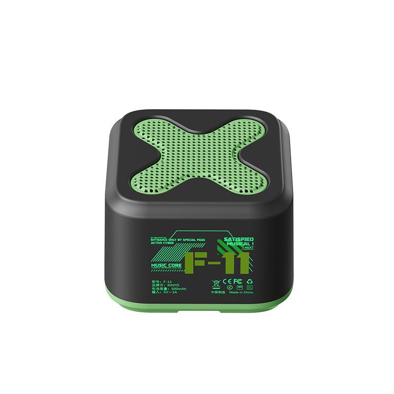 F9 Bluetooth-динамик, домашняя беспроводная маленькая стереосистема, небольшой сабвуфер, мощный бас и высокое качество звука, универсальный для автомобильных компьютеров