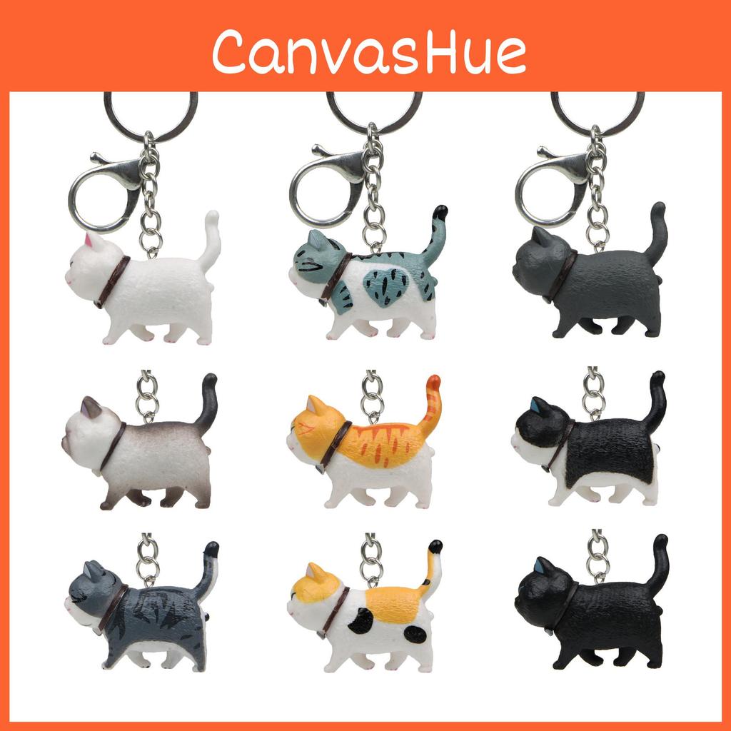 Keychain Cute Cat Animal Pendant With Climbing Hook For Gift Giving Decor And