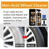Car Wheel And Tire Cleaner Tire Shine Cleaning Agent Kit Long-Lasting Powerful Tire Retreader For SUVs Trucks Mini Cars RVs