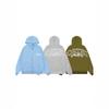 Mens Oversized Hooded Zip-Up Sweatshirt Set With Retro Print Loose Fit Streetwear Tracksuit Casual Daily Wear