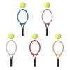 Accessory Miniature Tennis Racket Mini Tennis Racket&Ball Sport Tennis Model Doll House Tennis