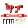 Aluminum Steering Assembly High Strength Lightweight Replacement Steering Set for Redcat Racing