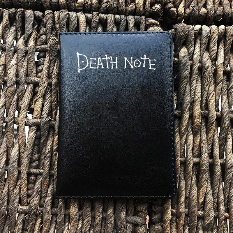 Обложка для паспорта The World Death Note Обложка для паспорта в стиле аниме Black Edition