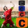 Football Captain Armband, Adjustable Color C Label Printing Adult Children Armband Armband for Football Fans