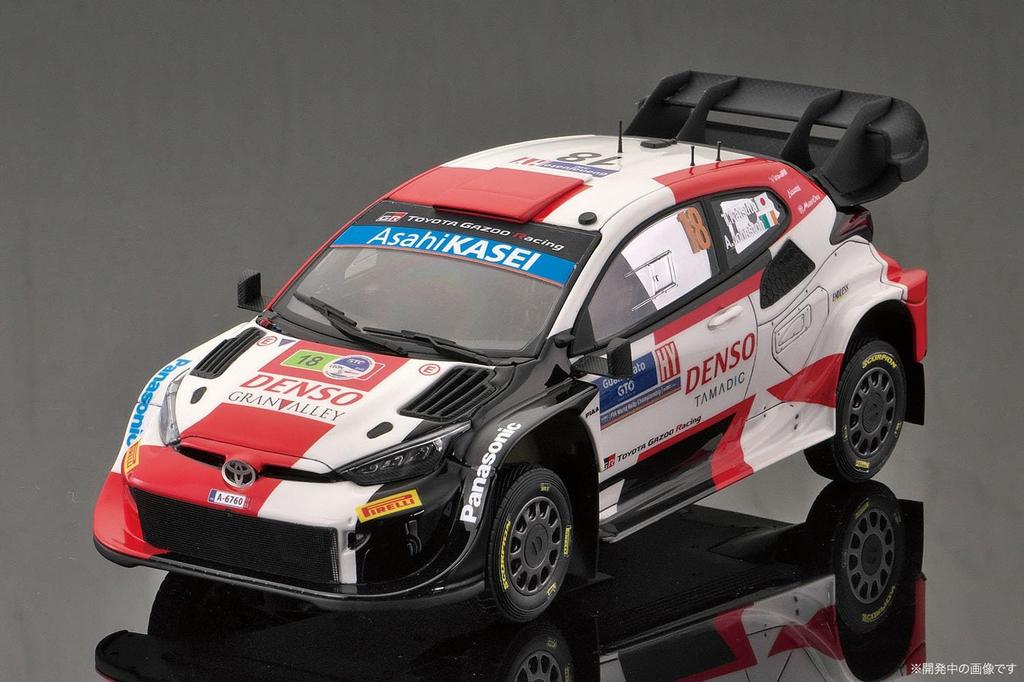 Belkits 1/24 Toyota GR Yaris Rally1 Hybrid Победитель Ралли Мексики WRC 2023 Пластиковая модель-конструктор BEL026