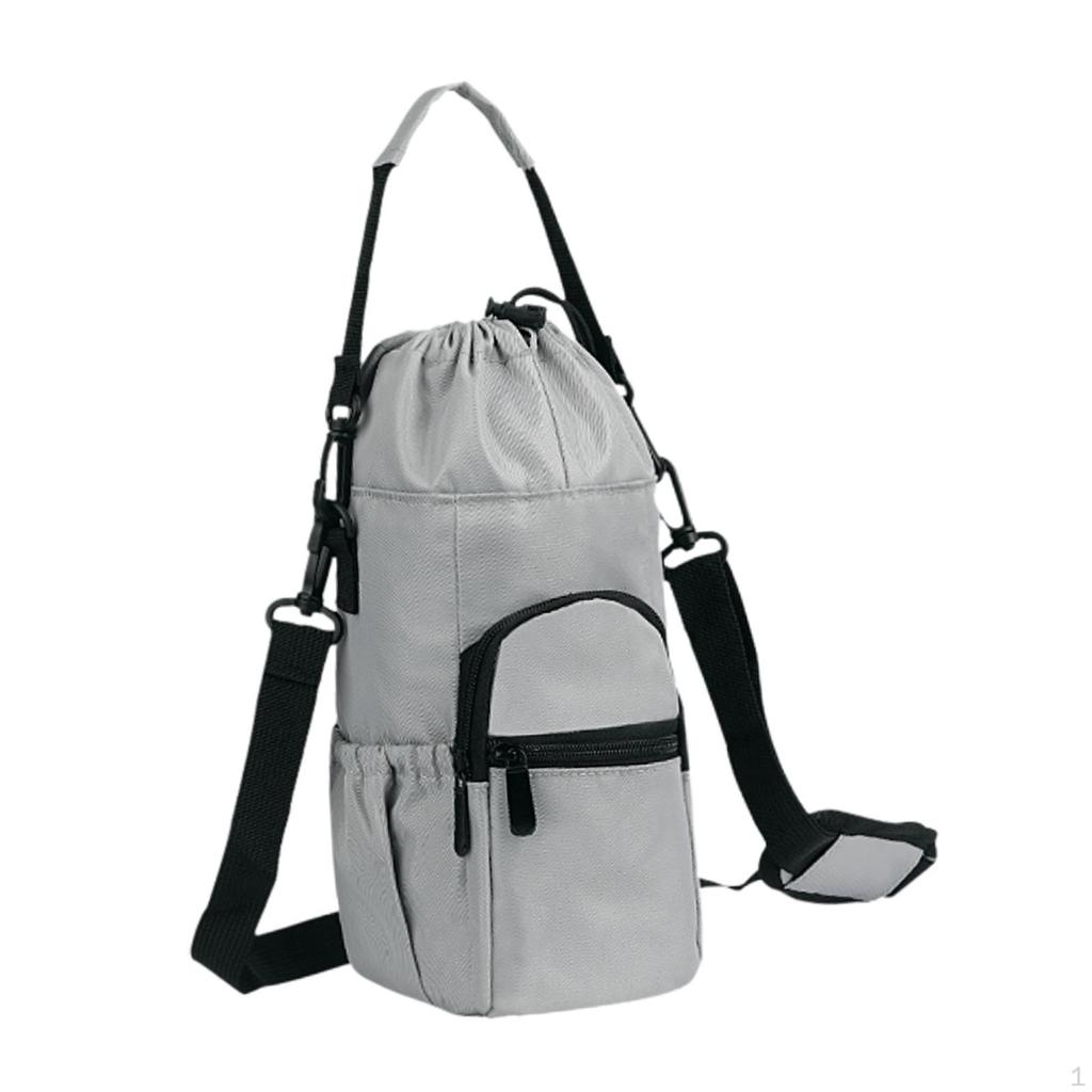 Bottle Pouch Holder Water Carrier Bag Crossbody Sleeve for School