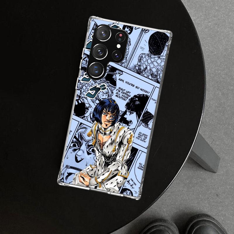 Чехол для телефона JoJo's Bizarre Adventure Бруно Буччеллати для Samsung Galaxy S26 S25 Edge S24 S23 Ultra S22 Plus S21 FE S20 + Арт Кастоми