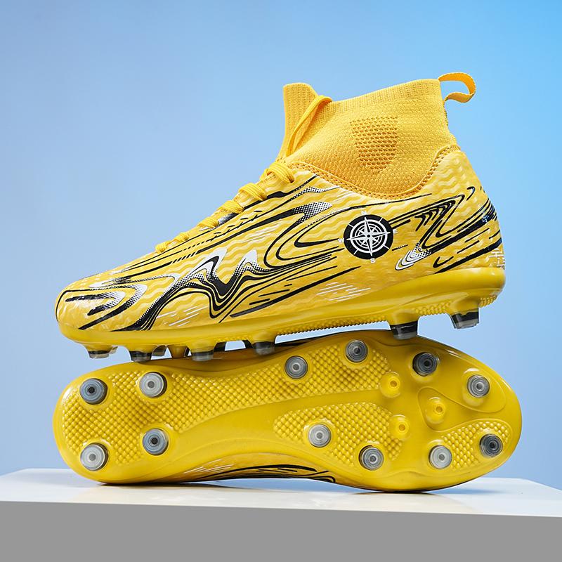2024 Мужские футбольные бутсы большого размера Сверхлегкие футбольные бутсы для мальчиков Кроссовки Нескользящие футбольные бутсы AG/TF Ботильоны унисекс