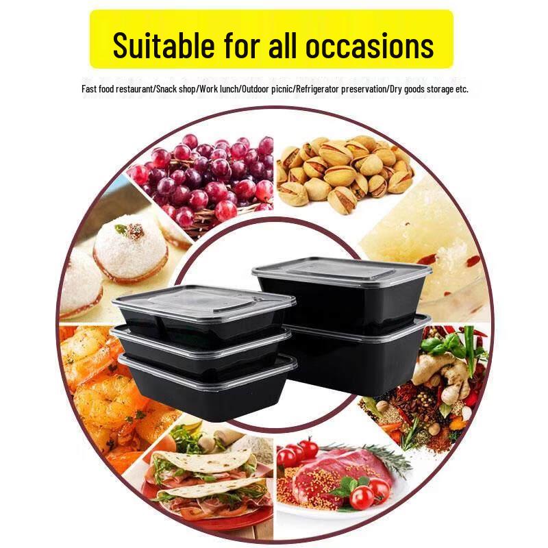 Одноразовые прямоугольные контейнеры для еды