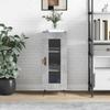 VidaXL Buffet Concrete Grey 34.5x34x90 Cm Engineered Wood 828768