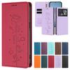 Милый кожаный чехол-книжка с кошкой для Cubot P90 P50 A10 A20 A30 A40 Max 5 X100 Note 60 40 Слот для карт RFID Защитный чехол для телефона
