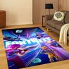 3D Ковер с рисунком из игры Фортнайт для Спальни Гостиной Дивана Прикроватный Коврик Домашний Декор, Коврик для Игровой Зоны Детей Нескользящий Рождественский Подарок