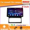 Для Renault Clio Campus Автомобильное радио Carplay Навигация GPS Android Auto Bluetooth Мультимедийный проигрыватель Стерео Головное устройство Bluetooth 5G