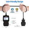 Ancel AD310 Автомобильный Полный OBD2 Диагностический Инструмент OBD 2 Автомобильный Профессиональный Сканер Кодов Проверки Двигателя Авто OBD ll Сканер
