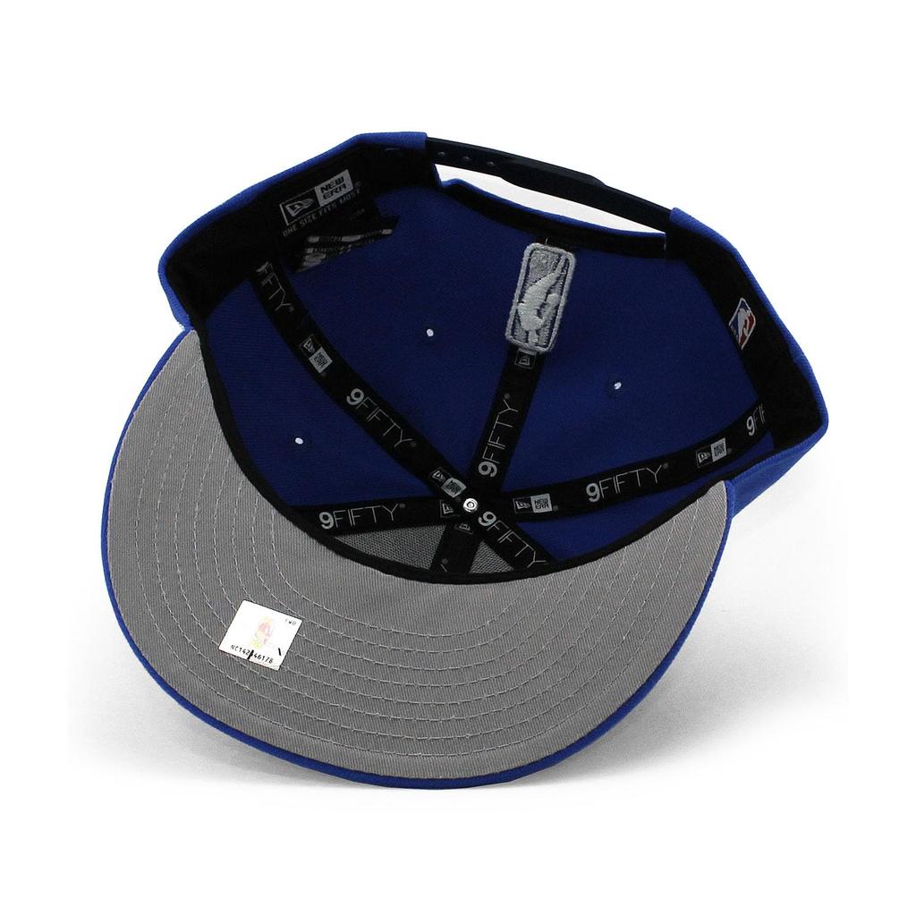 [New Era] 9FIFTY Snapback Cap Dallas Mavericks NBA Team Basic Snapback Cap Blue Dallas Mavericks Blue 950 Hat [Used]