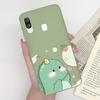 Leopard Print Case For Samsung A40 Phone Cover Soft Silicone Matte Cases For Samsung Galaxy A40 A 40 SM-A405F Bumper Funda Capa