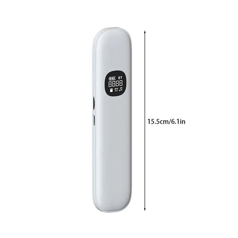 White Noise Sleep Aid Speakers Under Pillow Bone Conduction Bluetooth Speaker LED Display TF MP3 Music Player Timed Shutdown
