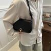 Новая модная сумка подмышкой для женщин, модная простая ретро-небольшая квадратная сумка, персонализированная модная сумка через плечо на одно плечо