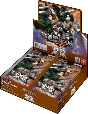 Bandai UNION ARENA Booster Pack Атака на Титане [UA23BT] (BOX) 16 упаковок