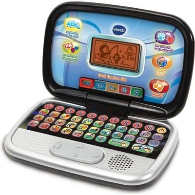 Детский интерактивный компьютер - VTECH - Genius Kid - 20 образовательных занятий - черный