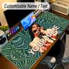 Large Mouse PadLana Del Rey Custom Name Text Personalized Desk Mat Non Slip Gaming Pad