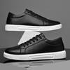 Genuine Leather Mens Casual Shoes New Comfortable Skateboard Footwear All-Match Sneakers Versatile Lace-Up Male Tenis Masculino
