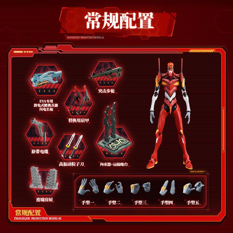 Оригинальная BLOKEES ACTION EDITION EVANGELION-01 EVANGELION-02 EVA1 EVA2 фигурка Действия Собранная Подвижная Модель Подарок для Мальчика