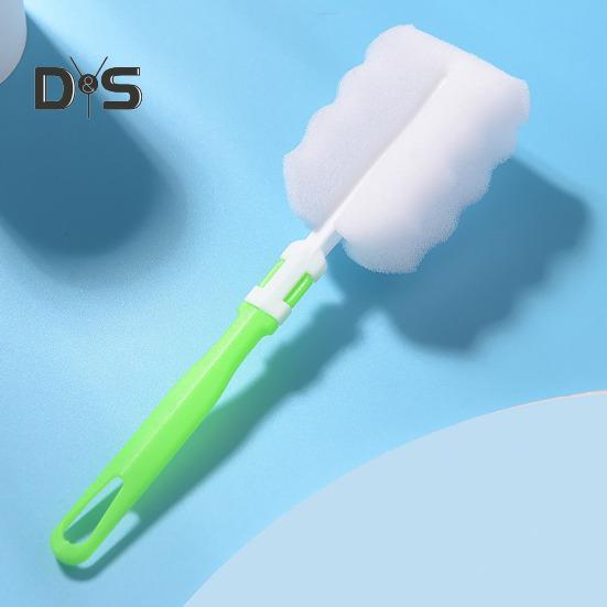 5 шт. Щетка для бутылок, губка для чистки чашек, съемная длинная ручка, портативная щетка для чистки чашек, стаканов, бутылок с водой