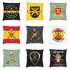 Spanish Legion Espanola Flag Cushion Cover 45x45 Cm Zipper Spain Coat Of Arms Soft Luxury Throw Pillow Case for Sofa Pillowcase