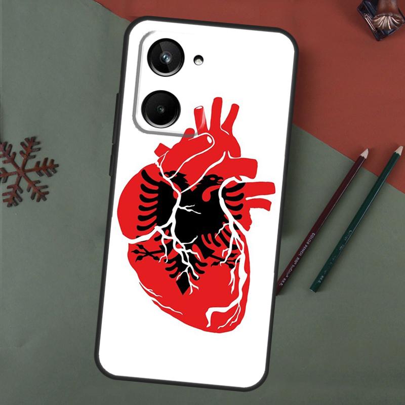 Albania flag Case For Realme 15 Pro GT7 GT6 C65 C67 C61 C53 C55 C51 C35 C63 C71 C75 11 12 13 14 Pro Plus