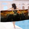 Horror Game S-Stalker Anime Beach Swimming Towel Soft Absorbent Washcloth Children's Gifts for Kids Travel Camping Gym